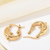 304 Stainless Steel Hoop Earrings For Women EJEW-B114-01G-3