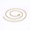 304 Stainless Steel Cable Chain Necklaces LS-NJEW-P226-02G-01-1