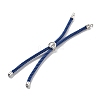 Twisted Nylon Cord Silder Bracelets DIY-B066-03P-10-1
