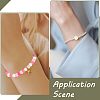 Rubberized Style Imitated Silicone Acrylic Beads MACR-PA0001-06B-01-4