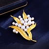 Flower Alloy Brooches PW-WGCEB88-01-5