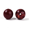 Round Acrylic Imitation Gemstone Beads OACR-R029-16mm-05A-2