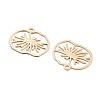 Long-Lasting Plated Brass Pendants KK-K336-51KCG-2