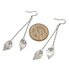 304 Stainless Steel Dangle Earrings EJEW-JE06595-02-4