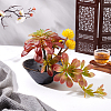 Bowl Shape Ceramic Vase AJEW-WH0528-64-5