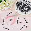 300Pcs 2 Colors Plastic Anti-theft Buckles FIND-CY0001-55C-4