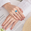 1Pc Adjustable 925 Silver Ring Adjustable Ring Findings FIND-DC0006-64P-6