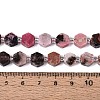 Natural Rhodonite Beads Strands G-P534-A16-01-5
