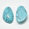 Synthetic Turquoise Cabochons TURQ-S290-53A-01-2