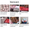 Heart Frame Metal Cutting Dies Stencils DIY-WH0017-14-2