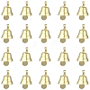 80Pcs Iron Bell Pendants HJEW-YW0001-09-1