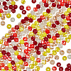 10 Strands Glass Beads Strands EGLA-BBC0001-01D-1