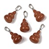 Synthetic Goldstone Pendants G-B127-03P-09-2