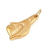 304 Stainless Steel Pendants STAS-K307-09D-G-2