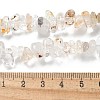 Natural Herkimer Diamond Beads Strands X-G-M205-95-2