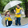 PU Leather & Cotton Name Marker Keychain AJEW-WH0514-025-5