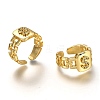Brass Micro Pave Clear Cubic Zirconia Cuff Rings RJEW-H541-01S-G-2