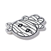 Halloween Style Printed Acrylic Pendants OACR-O004-02F-3