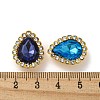 Acrylic Rhinetsone Cabochons FIND-C054-02G-3