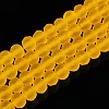 Transparent Glass Beads Strands X-EGLA-A044-T6mm-MD05-2