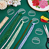 30Pcs Acrylic Thread Winding Boards AJEW-GA0008-06C-4