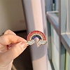 Rainbow Rhinestone Brooch PW-WG3362F-01-4