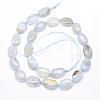 Natural Blue Lace Agate Beads Strands G-K202-14A-2