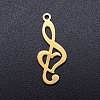 201 Stainless Steel Pendants STAS-Q201-JN330-2-1