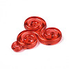 Transparent Acrylic Pendants TACR-S149-25-3