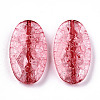 Transparent Crackle Acrylic Beads CACR-N003-43C-1