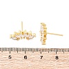 Horse Eye Sparkling Cubic Zirconia Stud Earrings for Her ZIRC-C025-25G-3