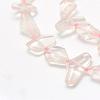 Natural Rose Quartz Beads Strands G-L464-32-2