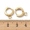 201 Stainless Steel Huggie Hoop Earrings Findings STAS-A167-01L-G-3