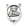 Tibetan Style Alloy Chandelier Component Links PALLOY-P224-31AS-2