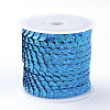 Eco-Friendly Plastic Paillette Beads PVC-Q092-6mm-PA10-1