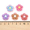 Opaque Resin Cabochons RESI-C067-01E-3