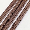 Electroplate Non-magnetic Synthetic Hematite Heishi Beads Strands G-J171A-3x3mm-05-1