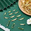 200Pcs 4 Styles Iron Back Bar Pins IFIN-ME0001-21B-4