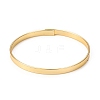 Classic Rack Plating Brass Bangles for Women Men BJEW-E071-06G-1