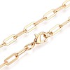 Brass Paperclip Chains MAK-S072-15B-G-2