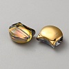 Electroplate Glass Beads EGLA-CJC0001-04A-01-2