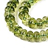 Crackle Transparent Glass Beads Strands GLAA-N074-02A-13-3