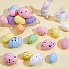30Pcs 3 Styles Foam Simulated Pigeon Eggs DIY-SP0007-59-6