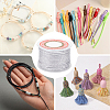 Polyester Milan Cord for DIY Jewelry Craft Making OCOR-CY0004-27-5