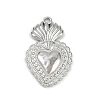 304 Stainless Steel Pendants STAS-P390-02D-P-1