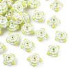 Opaque Acrylic Beads SACR-YW0002-78B-03-1