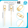 60Pcs Alloy Swivel Clasps HJEW-UN00115-3
