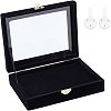 Wooden Presentation Boxes for Badge Storage and Display CON-WH0086-13-1