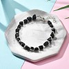 Natural Tourmaline Chips Bracelets for Women BJEW-H623-01S-07-1