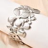 304 Stainless Steel Cuff Bangles BJEW-L705-04A-P-1